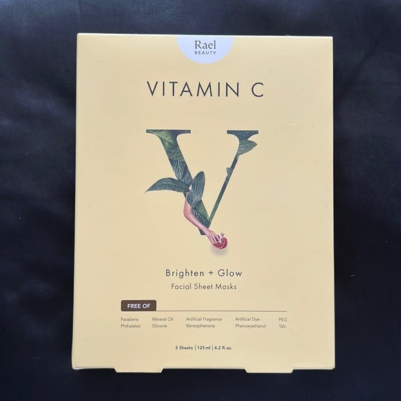 Real Beauty Vitamin C Sheet Masks - Picture 1 of 2
